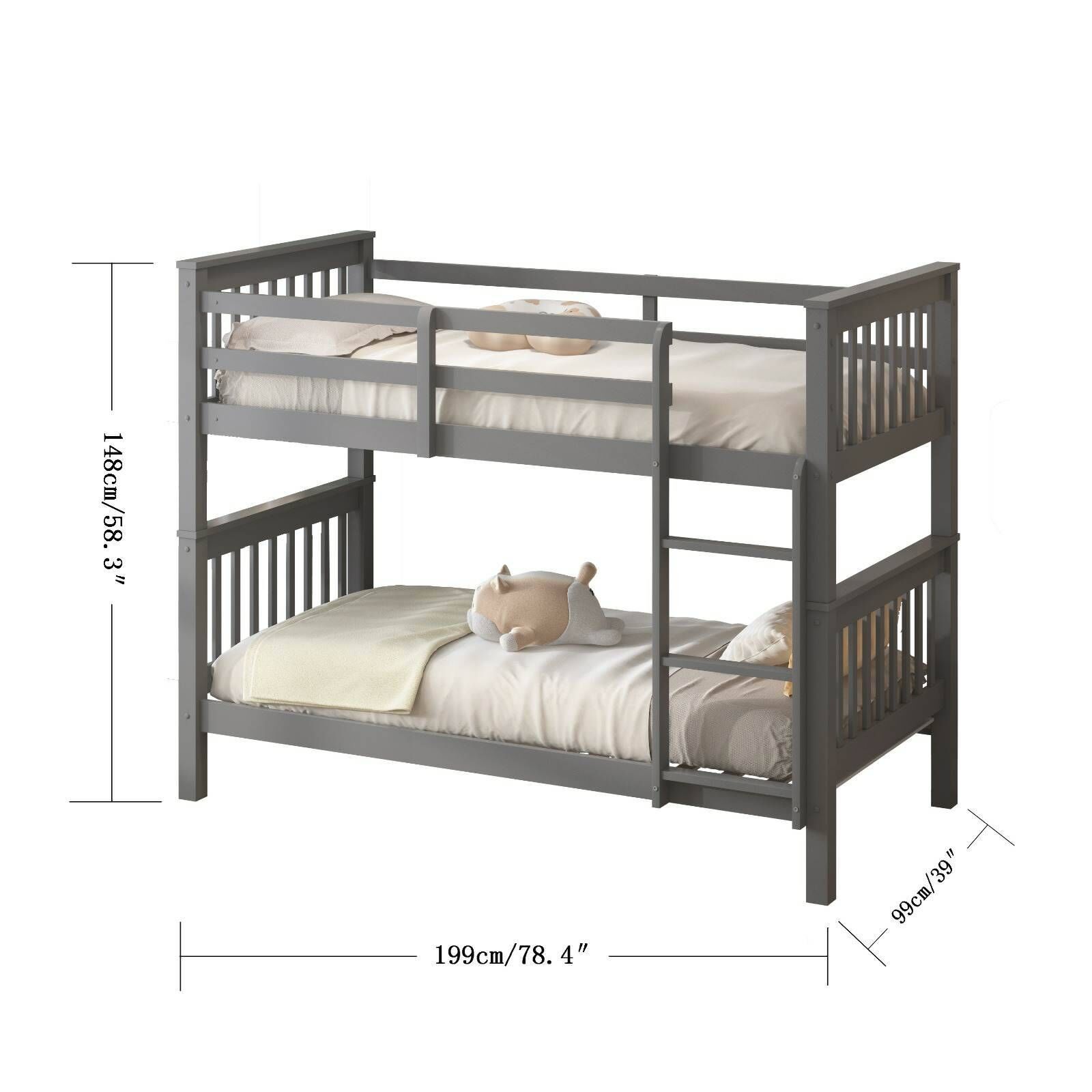 Maximize Space with a Stylish Wooden Bunk Bed Beds